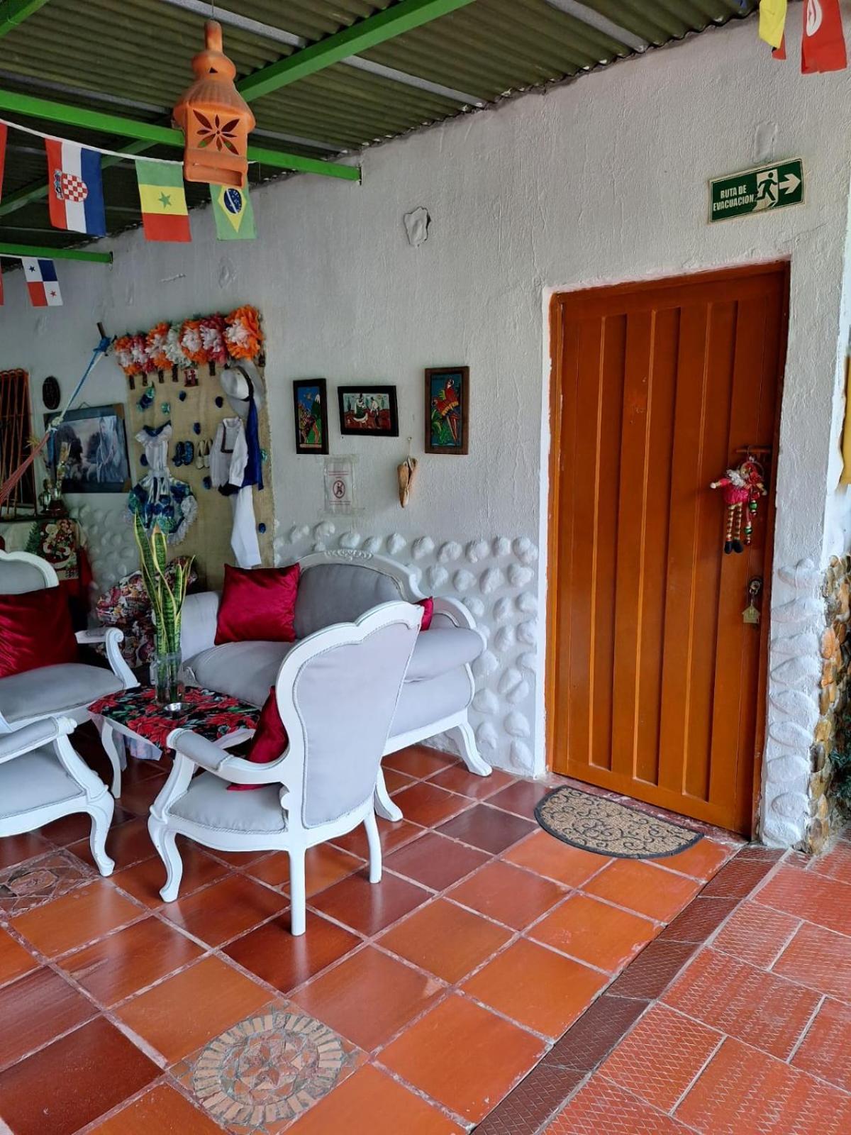Alojamiento Casa De Campo Los Cactus Villavieja Buitenkant foto