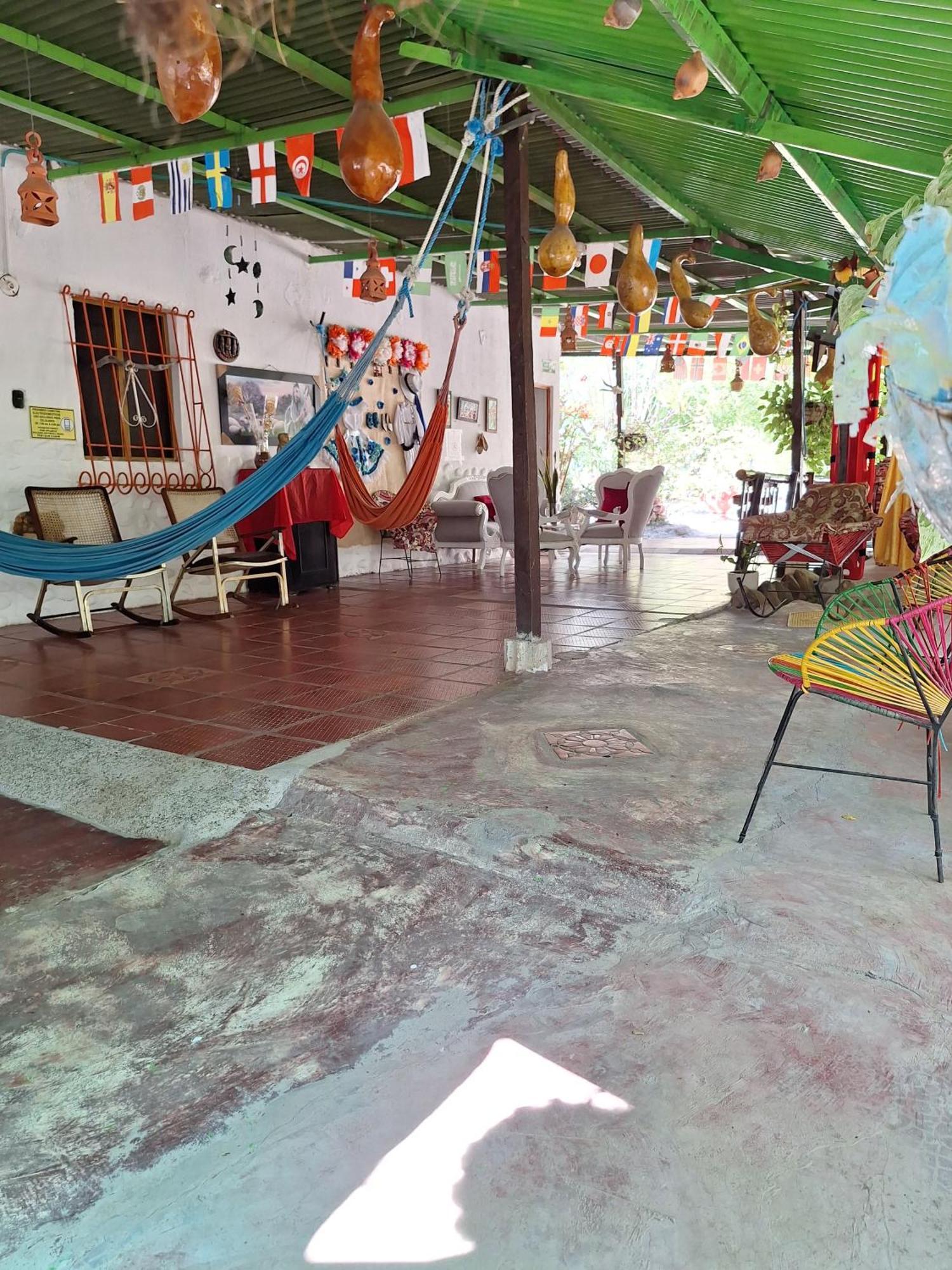 Alojamiento Casa De Campo Los Cactus Villavieja Buitenkant foto